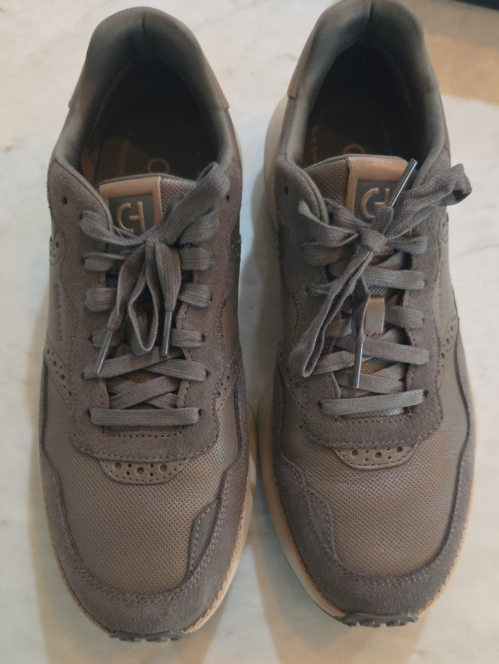 Cole HAAN Casual Men's Brown Sneakers -